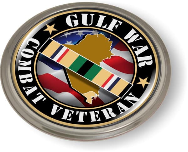 Gulf War Combat Veteran Emblem